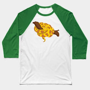 Caramel Burmese Python Baseball T-Shirt